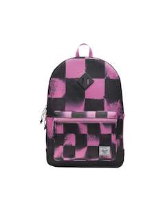 Heritage Youth Backpack - Stencil Checker Opera Mauve | Herschel