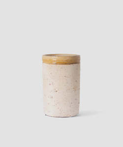 Care 1: Monte Terracotta Pot Mustard | French Country