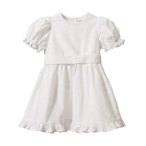 ANNABELLE DRESS || IVORY FLORA | Nature Baby