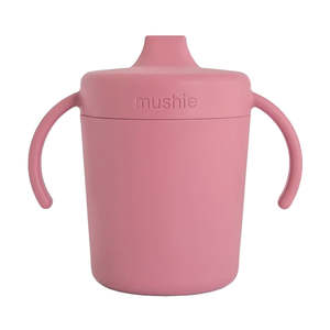 Trainer Sippy Cup - Dusty Rose | Mushie