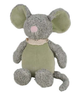 Tikiri: 100% ORGANIC BABY MOUSE WITH MUSLIN BODY - 30CM | Tikiri