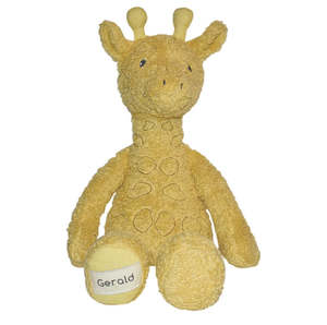 Tikiri: Gerald the Giraffe Organic Toy, 38cm | Tikiri