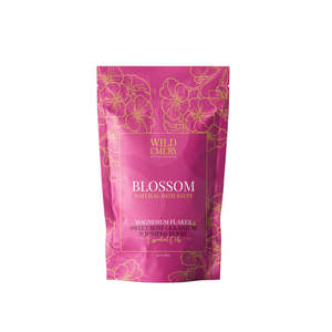 Bathtime 1: Natural Bath Salts - Blossom - 180g | Wild Emery