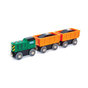 Wooden Toys 1: Diesel Freight Train | Hape