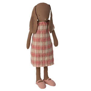 Bunny Size 3 Brown Dress | Maileg