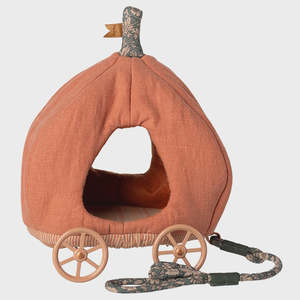 Pumpkin Carriage Mouse | Maileg