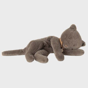 Products: Sleeping Kitten Plush Medium - Grey | Maileg