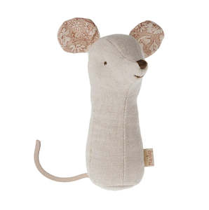 Lullaby Friends Mouse Rattle | Maileg