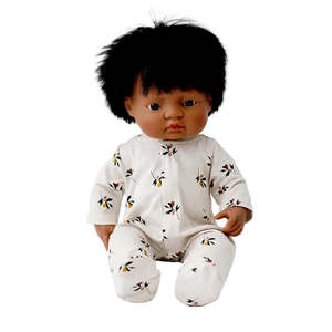 Dolls: Sleep Suit for 38cm Doll - Earth Child | Burrow & Be