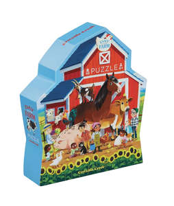 Games Puzzles: 48 Piece Puzzle - Day at the Museum Farm | Crocodile Creek