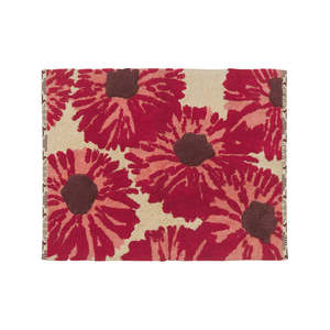 Sage X Clare: Isabella Bath Mat - Crimson | Sage x Clare