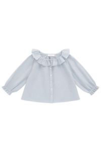 Wear: Organic Cotton Gaelle Top - Petite Check | Jamie Kay