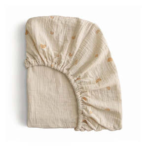 Mushie: Crib Sheet - Rainbows | Mushie