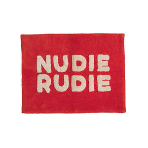 Sage X Clare: Tula Nudie Bath Mat - Scarlet | Sage x Clare