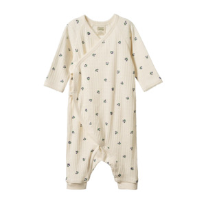 KIMONO STRETCH & GROW POINTELLE - Winter Berry Print | Nature Baby