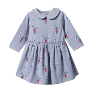 AGNES DRESS - Bluebelle Print | Nature Baby
