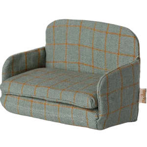 Play: Sofa Bed Mouse - Checker | Maileg