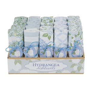 Hydrangea Garden Assorted Dishtowels | Design Imports