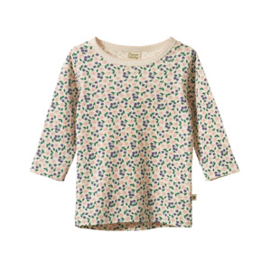 Tops: LONG SLEEVE CLOUD TEE - Briarwood Print | Nature Baby