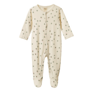 Onesies Sleepwear: STRETCH & GROW - Lucky Print | Nature Baby