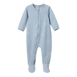 Onesies Sleepwear: DREAMLANDS SUIT - Paper Planes Print | Nature Baby