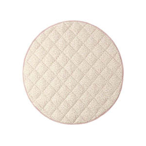 Quincy Mae: Baby Play Mat - Dahlia - Natural | Quincy Mae