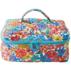 Kip Co: Winter Fields Quilted Cotton Toiletry Case | Kip & Co