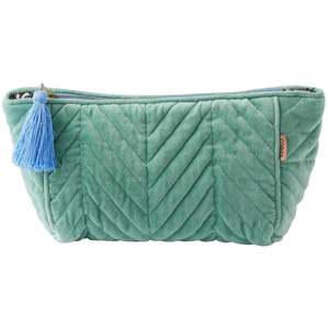 Kip Co: Seabed Velvet Toiletry Bag | Kip & Co