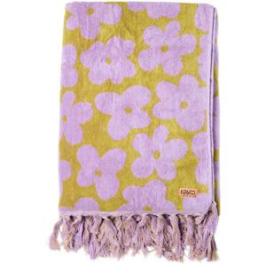 Kip Co: Big Flower Terry Bath Towel | Kip & Co