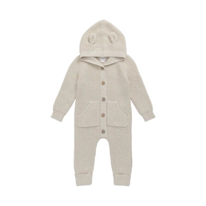 Jamie Kay: Bear Knit Onepiece - Vanilla | Jamie Kay