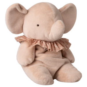 Play: Elephant Plush - Big - Powder | Maileg