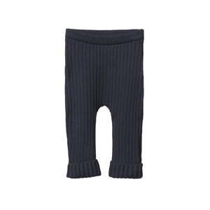 Bottoms: LOU PANTS COTTON KNIT - Navy | Nature Baby