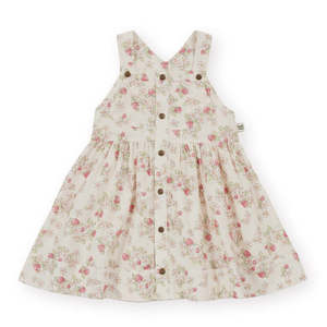 STRAWBERRY FIELDS PINAFORE DRESS | Goldie + Ace