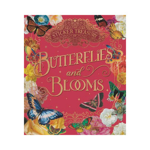The Sticker Treasury of Blooms and Butterflies - Hardback