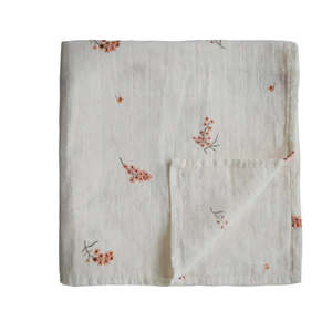 Mushie: Swaddle - Flowers | Mushie