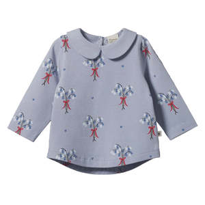 AGNES TOP - Bluebelle Print | Nature Baby