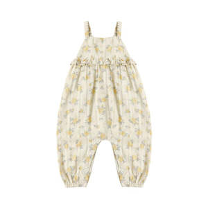 Products: Kinsley Jumpsuit || Lemon Ditsy Flower - Natural | Rylee + Cru