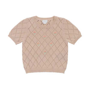 Alexandra Top - Rose Mist Alexandra Flower | Jamie Kay