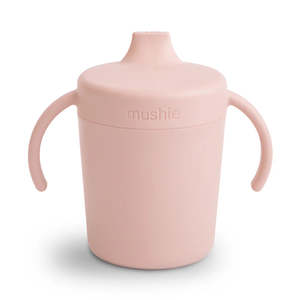 Care 1: Trainer Sippy Cup with Handle - Blush | Mushie