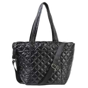 Wear: Tote Bag - Quilted Black | Stella + Gemma