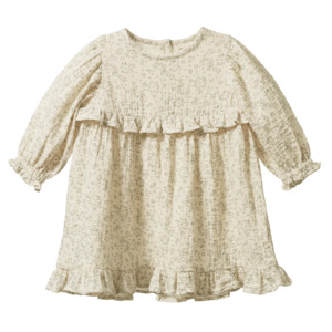 NORA DRESS MUSLIN - Bloomsbury Print | Nature Baby