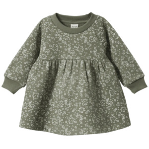 Wear: INES DRESS - Bloomsbury Nettle Print | Nature Baby