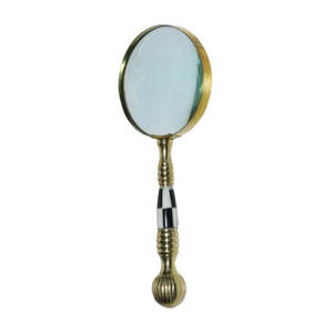 Care 1: Checkered Magnifying Glass | Barron Imports