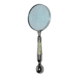 Care 1: Silver Magnifying Glass | Barron Imports