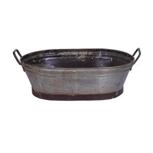 Vintage Iron Tub - Small | Barron Imports