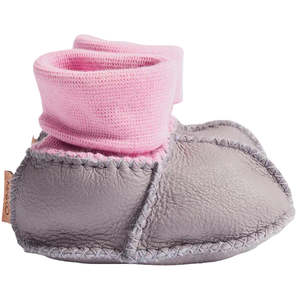 Kip Co: Lilac Baby Booties | Kip & Co