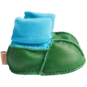 Kip Co: Green Baby Booties | Kip & Co