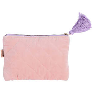 Kip Co: Sherbet Velvet Cosmetics Purse | Kip & Co