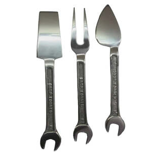 Care 1: Spanner Cheese Knives Set of 3 | Watson & Dods