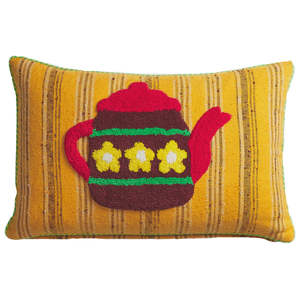 Rita Tufted Cushion | Sage x Clare